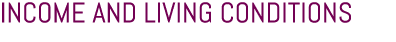 INCOME AND LIVING CONDITIONS
