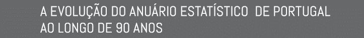 A Evolu o do Anu rio Estat stico de Portugal ao Longo de 90 Anos