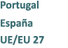 Portugal Espa a UE/EU 27
