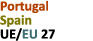Portugal Spain UE/EU 27