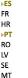 ￼ES FR HR ￼PT RO LV SE MT 