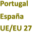 Portugal Espa a UE/EU 27