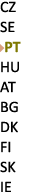 CZ SE ￼PT HU AT BG DK FI SK IE 