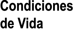 Condiciones de Vida