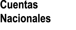 Cuentas Nacionales