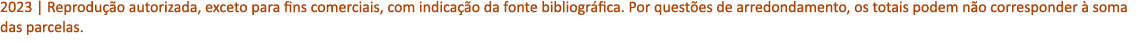 2023 | Reprodu o autorizada, exceto para fins comerciais, com indica  o da fonte bibliogr fica. Por quest es de arre...