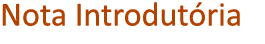 Nota Introdut ria