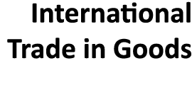 International Trade in Goods