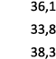 36,1 33,8 38,3 
