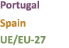 Portugal Spain UE/EU 27
