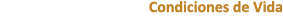 Condiciones de Vida 