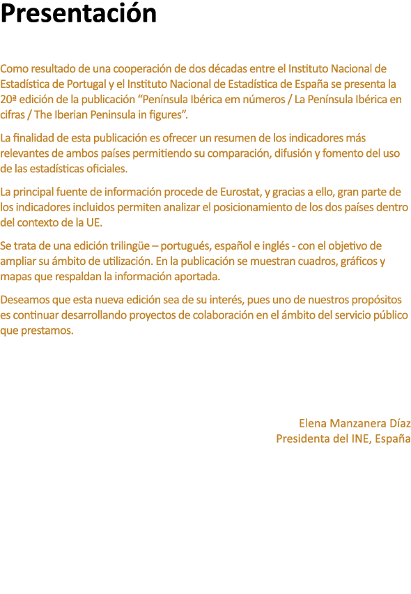 Presentaci n Como resultado de una cooperaci n de dos d cadas entre el Instituto Nacional de Estad stica de Portugal ...