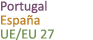Portugal Espa a UE/EU 27