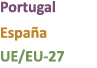 Portugal Espa a UE/EU 27