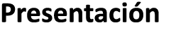 Presentaci n