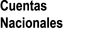 Cuentas Nacionales 
