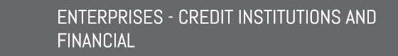 ENTERPRISES CREDIT INSTITUTIONS AND FINANCIAL 