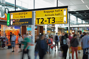 October recorded the greatest approach to movement of passengers in pre-pandemic period