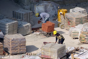 Produção na Construção abrandou para 2,8%