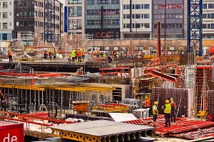 Índice de produção na construção aumentou 2,9%