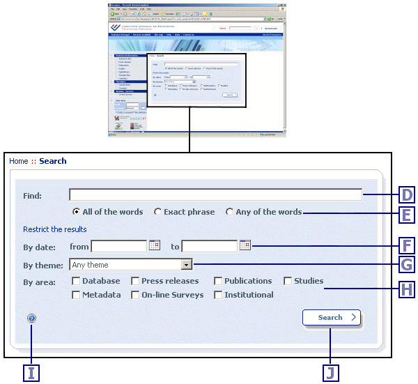 Advanced Search Help