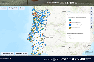 Map on Facilities and Services of General Interest (CE-SIG) - Interactive application