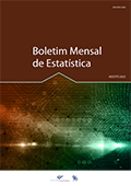 Imagem sobre Boletim Mensal de Estatística - Agosto de 2025