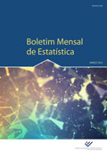 Imagem sobre Boletim Mensal de Estatística - Março de 2022