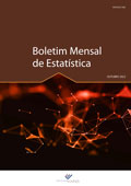 Imagem sobre Boletim Mensal de Estatística - Outubro de 2022