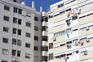 9,5% das pessoas vivem em alojamentos com falta de espaço
