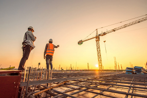Construction production index diminished 1.6%